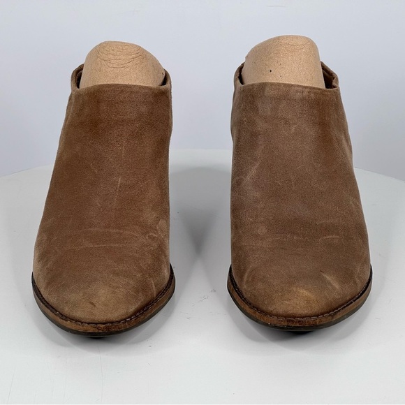 Lucky Brand Booties Brown Suede Ankle Boots Boho Western Leather Festival 9 - Picture 9 of 15